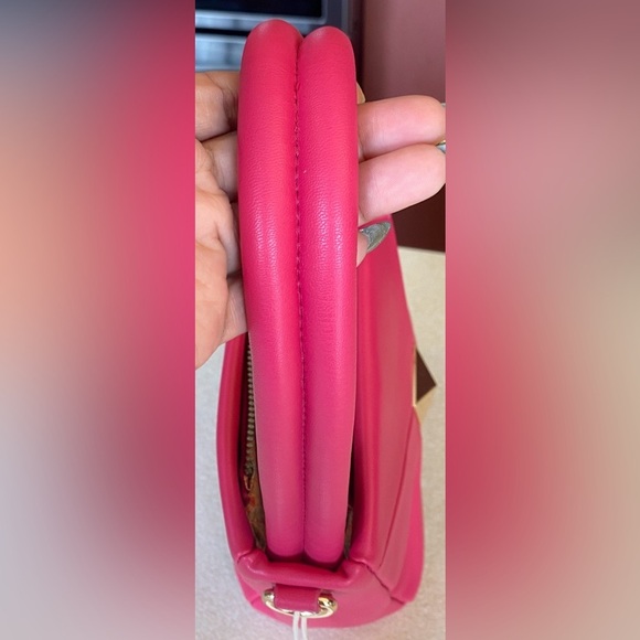 KAYLA + AVA Hot Pink Vegan Leather Handbag, NWOT - Picture 5 of 11